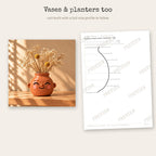 The Character Collection: 32 Pottery Templates With a Face