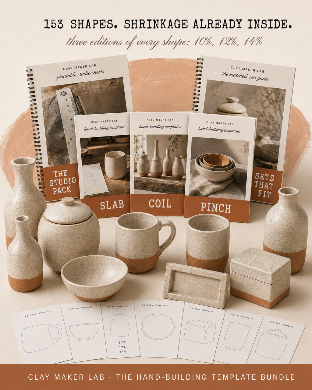 The Hand-Building Template Bundle