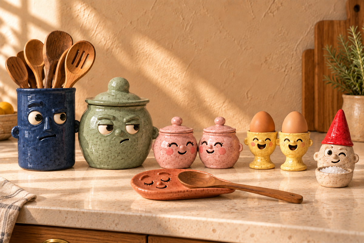 The Character Collection: 32 Pottery Templates With a Face